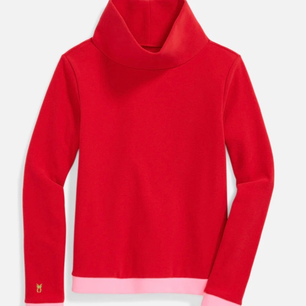 Dudley Stephens Park Slope Colorblock Red Pink XS